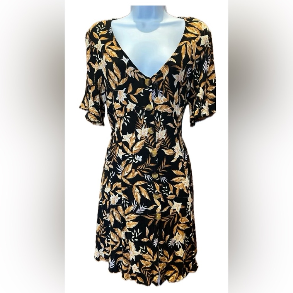 Rip Curl La Isla Button Down Dress S